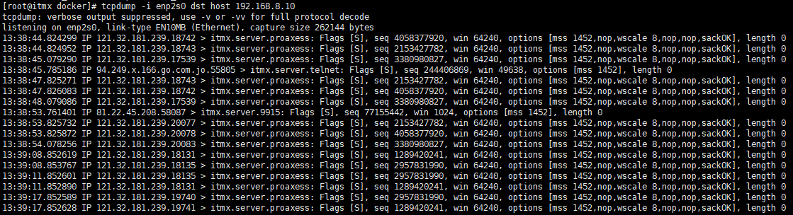 tcpdump----