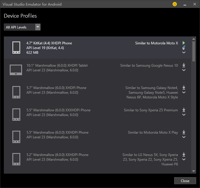 vs-emulator